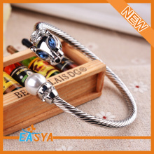 Hot Selling Dog Zinc Alloy Bangle, Bangle Bracelet Wholesale Crystal Bangle