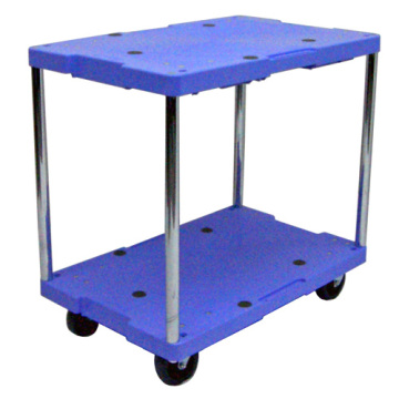 Double-Layer Platform Trolley