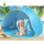 OUTDOOR BEACH SUNSHADE TENT POP-UP BEACH TENT