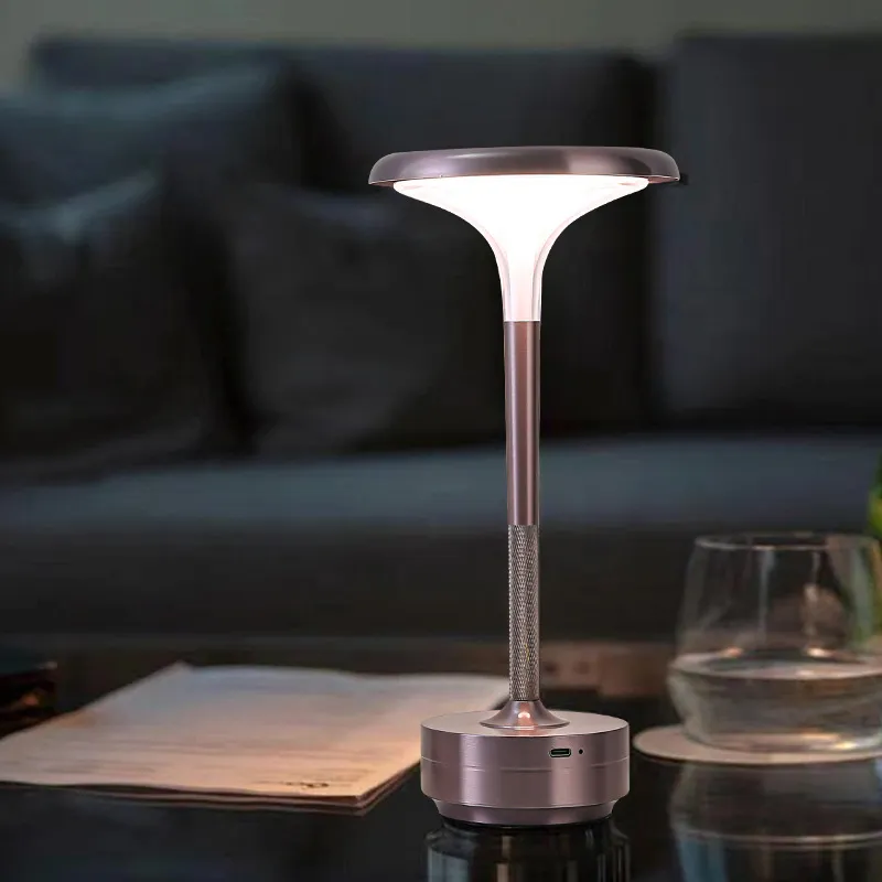 Modern Touch-Control Ambient Lamp for Cafes and Restaurants