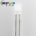 2x5x7mm ορθογώνιο ευρεία γωνία διάχυτη λευκή LED