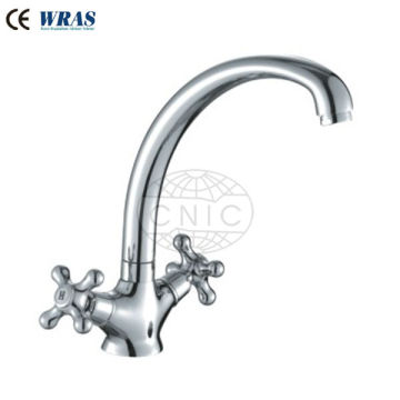 brass kitchen tap