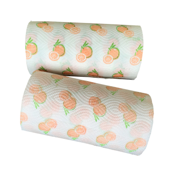 Exquisite Printed Perforated Kitchen Paper Towels