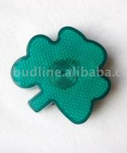 7010 Flash Reflector Safety Button (Shamrock)