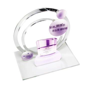 clear acrylic cosmetic display stand for revlon