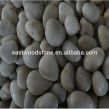 White pebble stone for garden