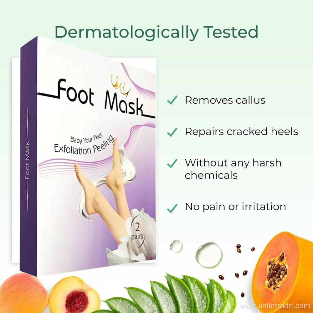 Natural Dead Skin Remover Peel Off Foot Mask