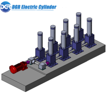 Synchronization lifting Platform with electric cylinders