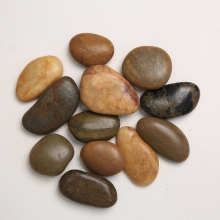 Factory Supply Polished Cobblestone Mixed Garden Decorative Rock Landscaping Pebbles