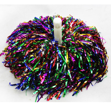 Custom sport cheerleader cheering craft tinsel pom poms