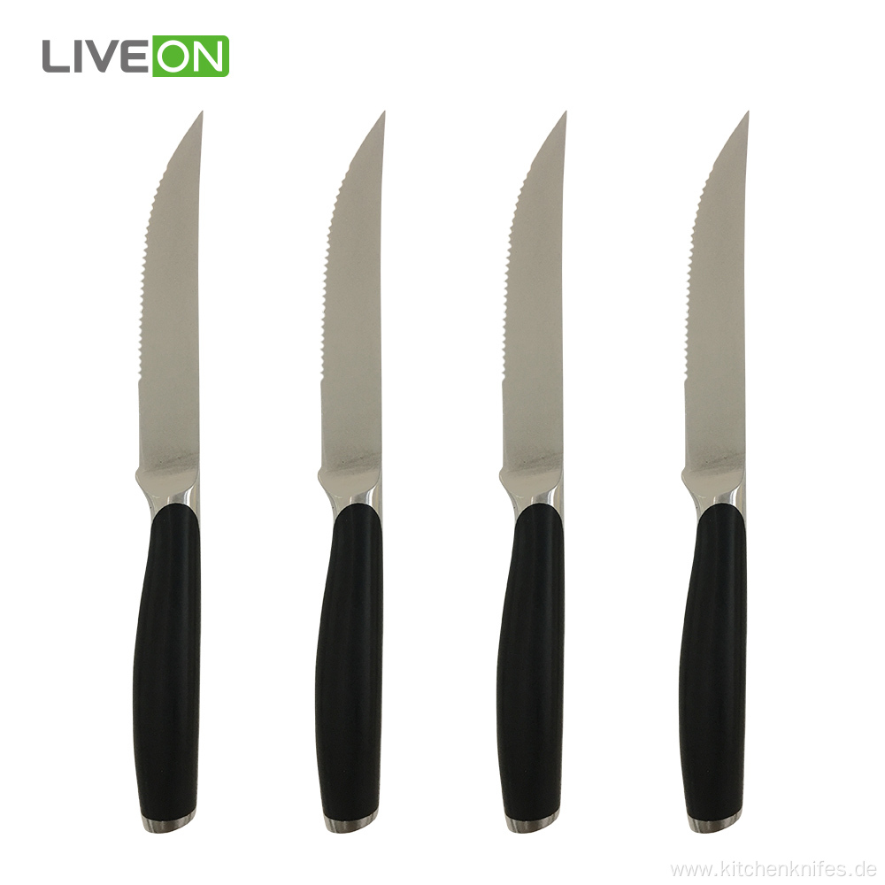 POM Handle Stainless Steel Serrated Steak Knife