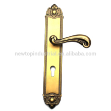 Hot sale zamac metal mortise design door handle lock