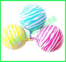 18 inches zebra-stripe balloon