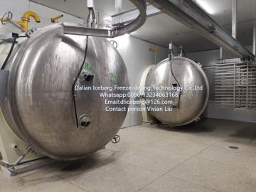 Freeze drying equipment for Doufu