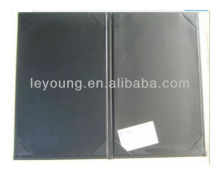 PVC leather restaurant menu cover menu folder
