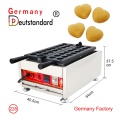 Good quality commercial machine digital Heart shape waffle maker machine