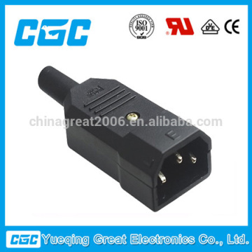 AC POWER SOCKET:IEC MALE PLUG AC-10M