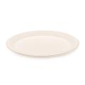 biodegradable disposable solid color bagasse tableware