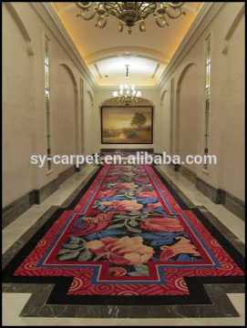 Customed-High-Quality-Environment-Friendly-Hotel-Carpet Axminster Carpet Wool Carpet Wall to Wall Carpet Tuft