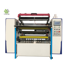 Máquina automática de rebobinamento e corte térmico de rolo de papel