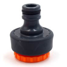 1/2\" & 3/4\" Garden Hose Tap Connector with Soft Coat