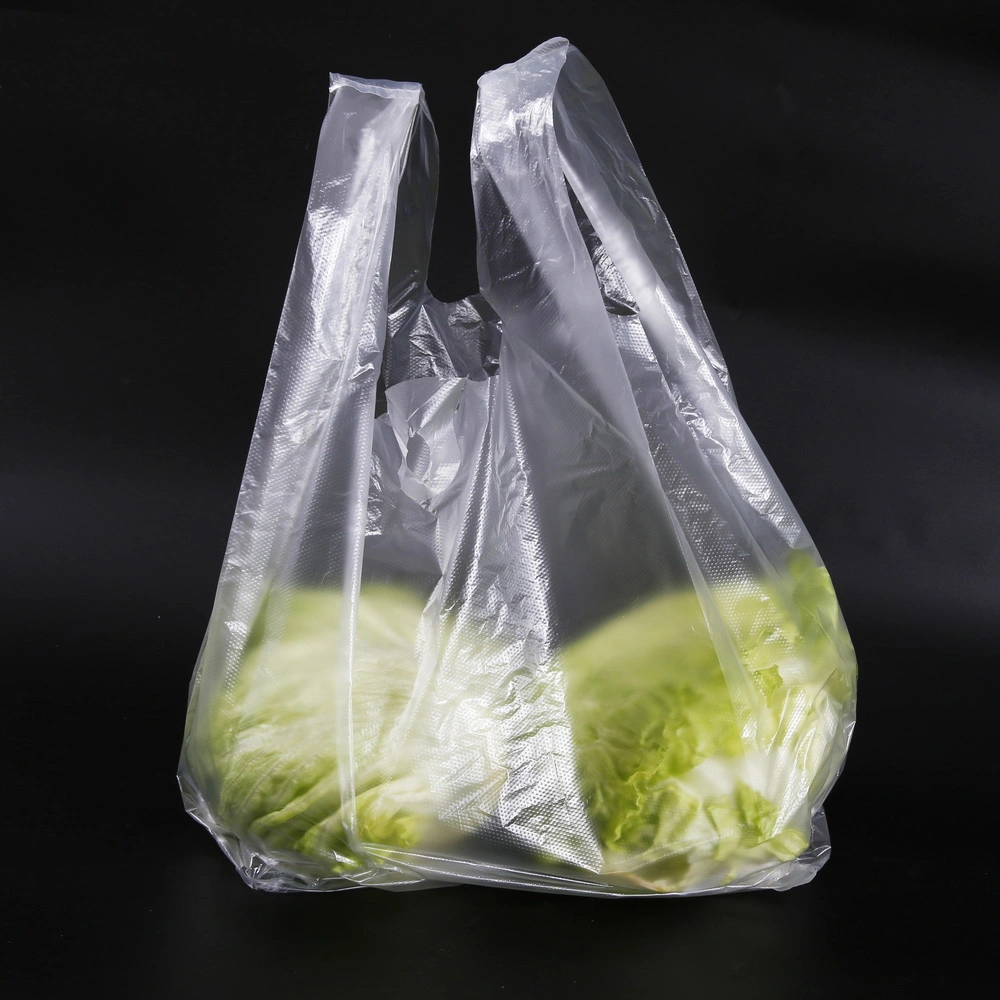 Plastic Grocery Fruit Shopping Thank You Packaging Bags