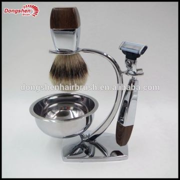 shaving brush set, shaving kits metal shaving brush set gifts ,shaving mug and brush set,