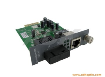 10-100M media converter card