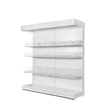 Double Sided Gondola Shelving for Supermarket Shop Fitting