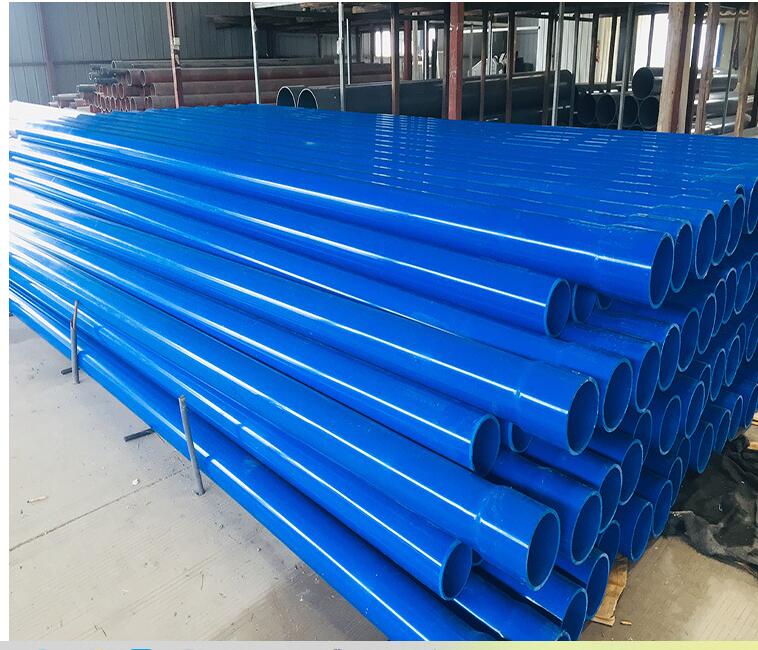 Plastic  PVC UPVC Blue Color Threaded Drill Water Well Slotted Filter Screen Pipe and Casing Pipe