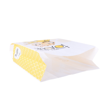 Grade alimentaire renouvelable vide 250g de papier de farine en papier