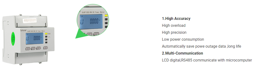 dc charging pile energy meter