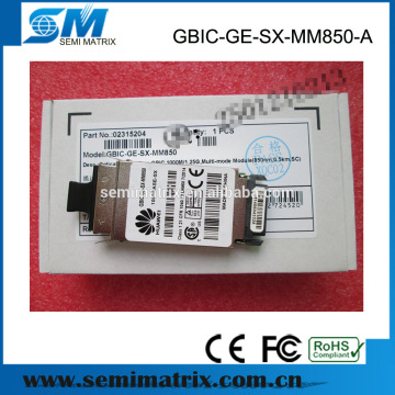 Huawei GBIC optical module 850nm 1.25Gb 550M SC connector GBIC-GE-SX-MM850