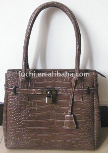 genuine crocodile handbag