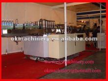 Hot glue label machine