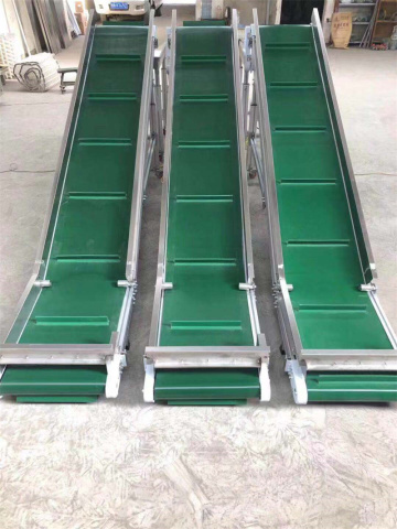 PU straight belt conveyor belt conveying system