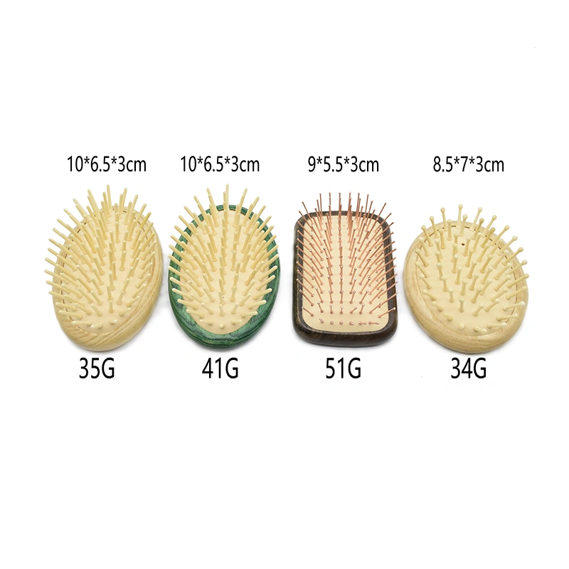 2021 New Design Wholesale Massage Paddle Hair Brushes for Girls