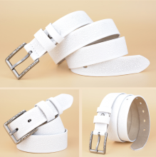 YZDW-0017, foreign trade goods new lady's genuine leather belt