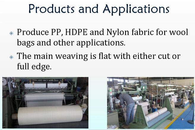 PP, HDPE and Nylon Fabric for Wool Bags