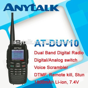 GPS SCRAMBLER DTMF REMOTE KILL STUN FOR AT-DUV10 dual band digital radio