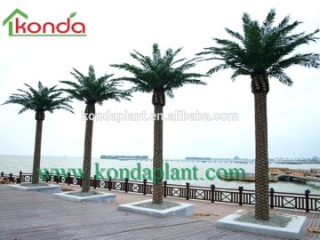 Artificial outdoor palm trees fiberglass date palm trees big artificial palm tree