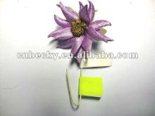 Colourful artificial fabric flower for home decoration