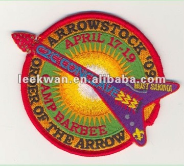 Arrow patch, embroidery arrow patch, alibaba embroidery manufacturer