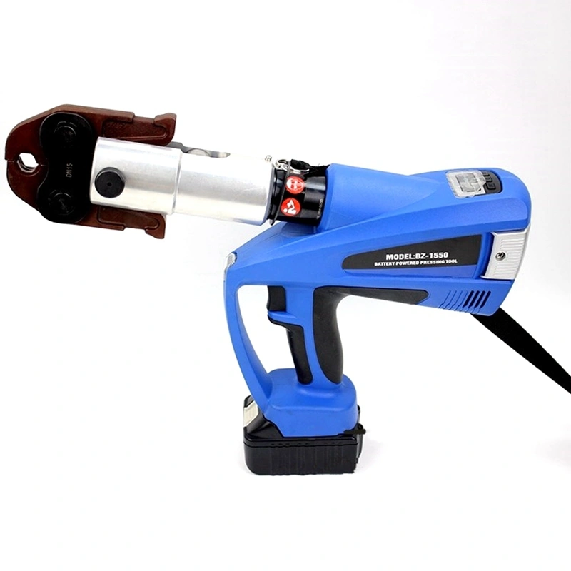 Battery Powered Plumbing Tool with Exchangeable Dies for Cimping Copper, Pex Fitting (BZ-1550)