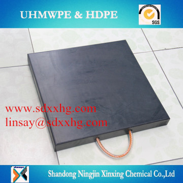 hdpe/uhmwpe crane outrigger pad,hdpe/uhmw crane outrigger pad,hdpe/UHMW crane outrigger pad in black color