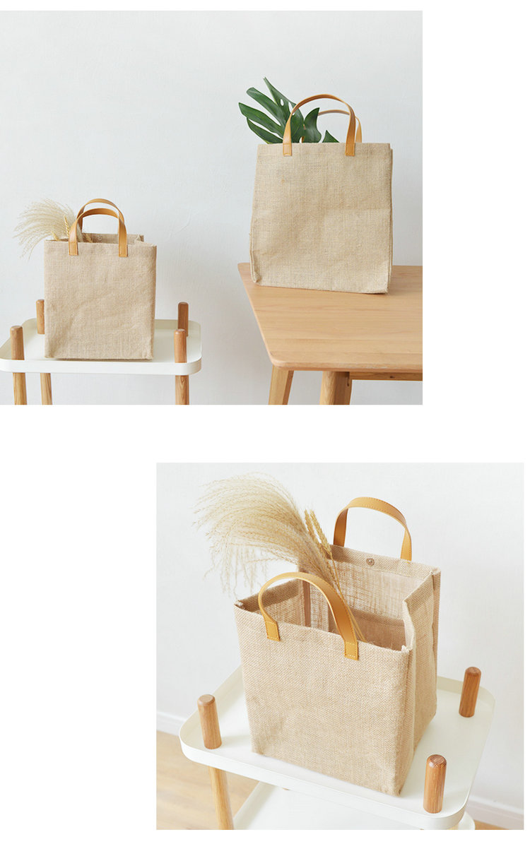 Borsa in juta impermeabile Waterproof Jute Bag