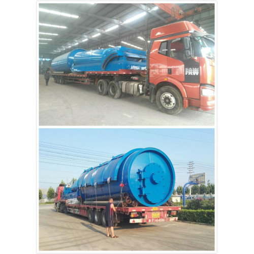 environmental 5-8 years life used tire pyrolysis machine