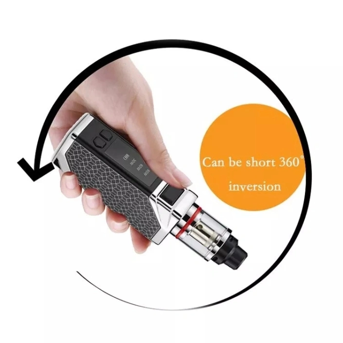 2.8ml 2200mAh 80W Box Mod Kit Black with Factory Price