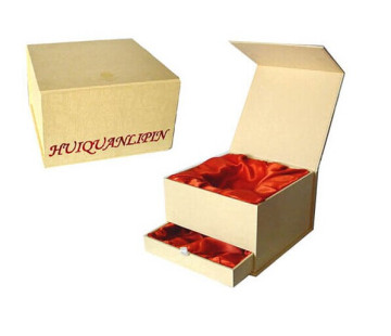 two layer box with silk inlay ,double layer paper box with inlay ,two floor paper drawer box