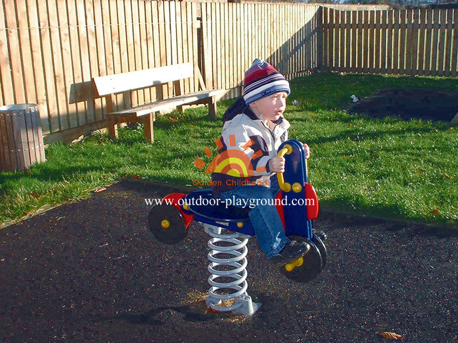 Spring Motorbike Park Playground